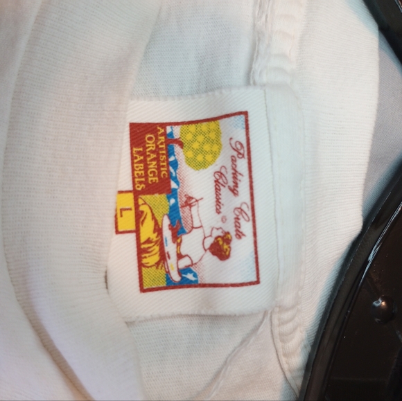 90s Pocahontas Movie promo tee shirt Packing Crate Classics Y2K Single Stitch L - Picture 7 of 10